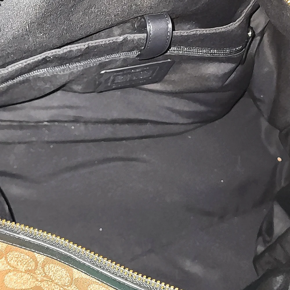 Coach overnight bag all brown leather!! - Picture 6 of 7